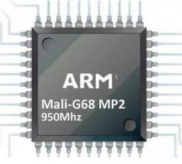 Mali-G68 MP2 @ 950 MHz GPU