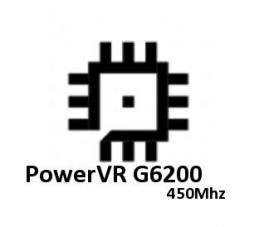 PowerVR G6200 @ 450 MHz GPU