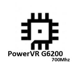 PowerVR G6200 @ 700 MHz GPU