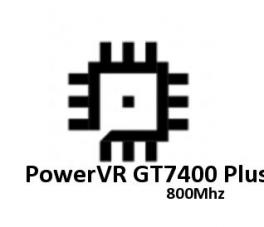 PowerVR GT7400 Plus @ 800 MHz GPU