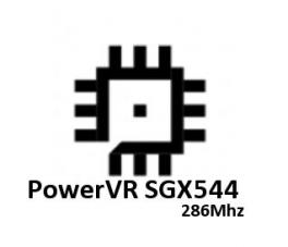 PowerVR SGX544 @ 286 MHz GPU