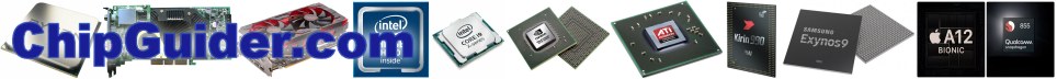 Mobile chips SoC and desktop processors CPU GPU - all information