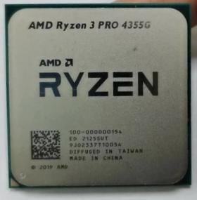 AMD Ryzen 3 PRO 4355G processor