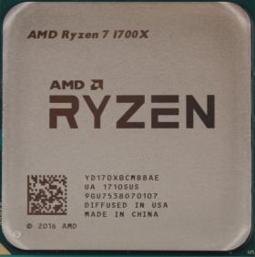 AMD Ryzen 7 1700X processor