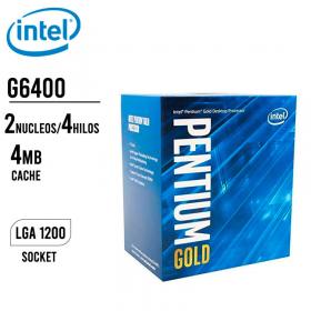 Intel Pentium Gold G6400 processor