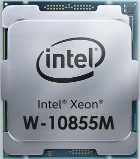 Intel Xeon W-10855M processor