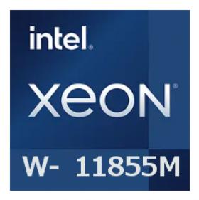 Intel Xeon W-11855M processor